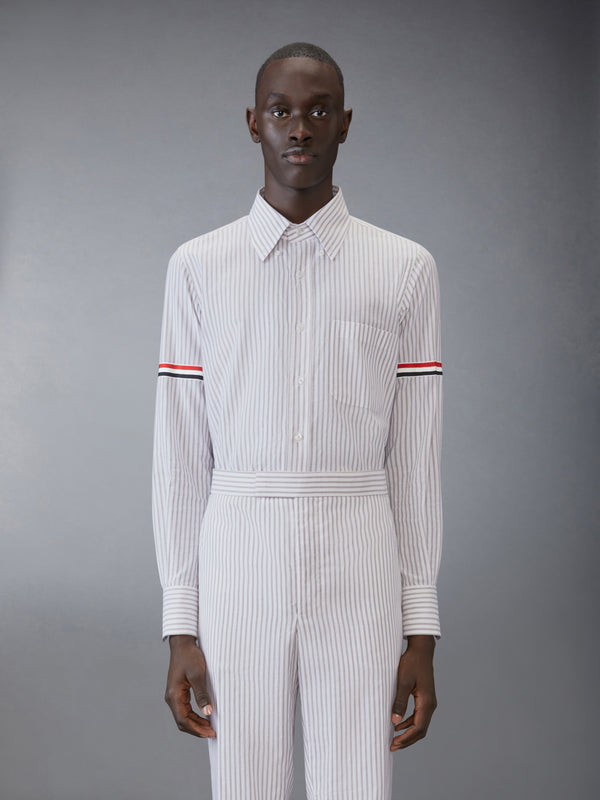MADRAS COTTON ARMBAND SHIRT - image 1