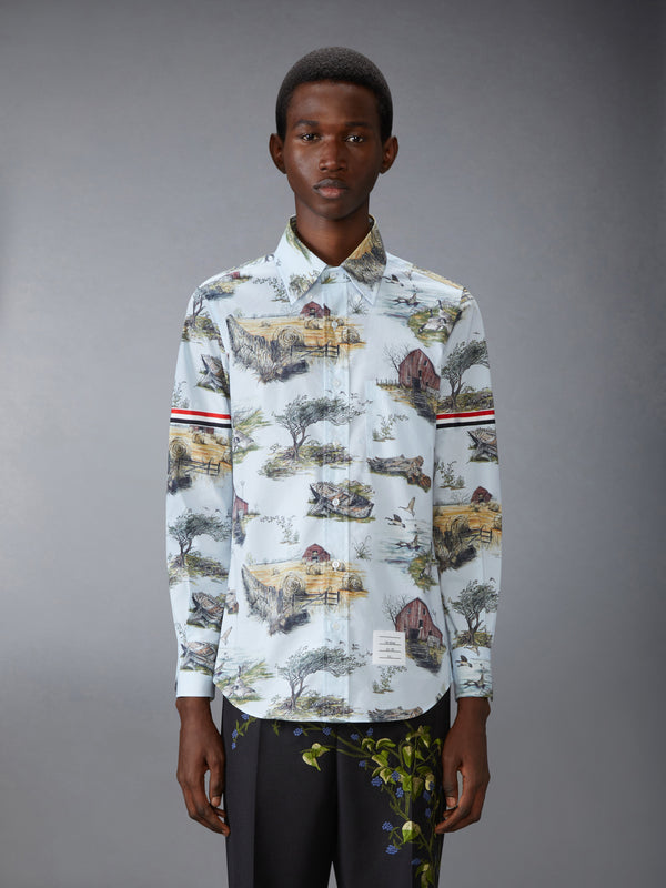 SCENIC TOILE COTTON POPLIN SHIRT - image 2