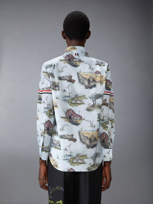 SCENIC TOILE COTTON POPLIN SHIRT - image 3