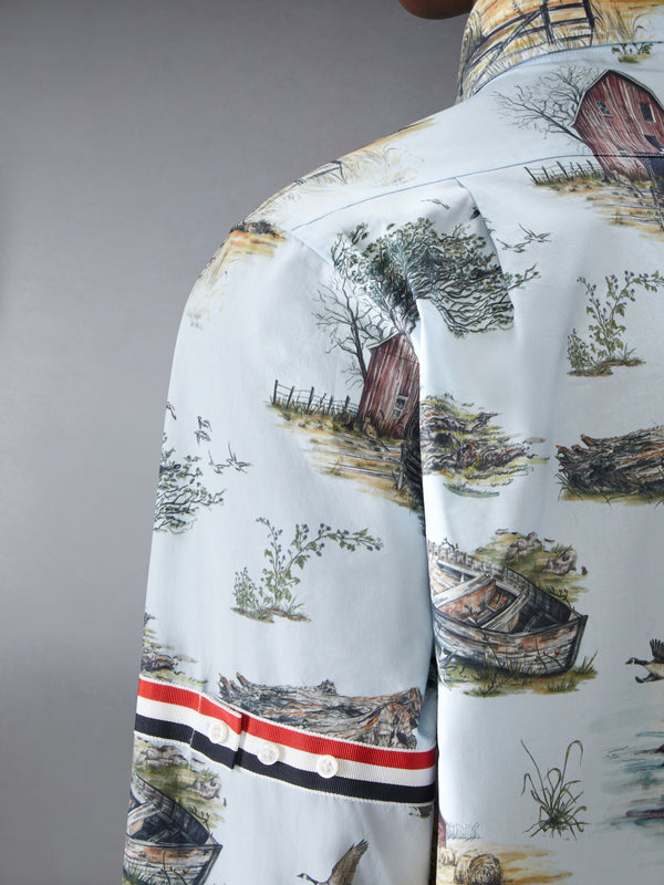 SCENIC TOILE COTTON POPLIN SHIRT - image 5