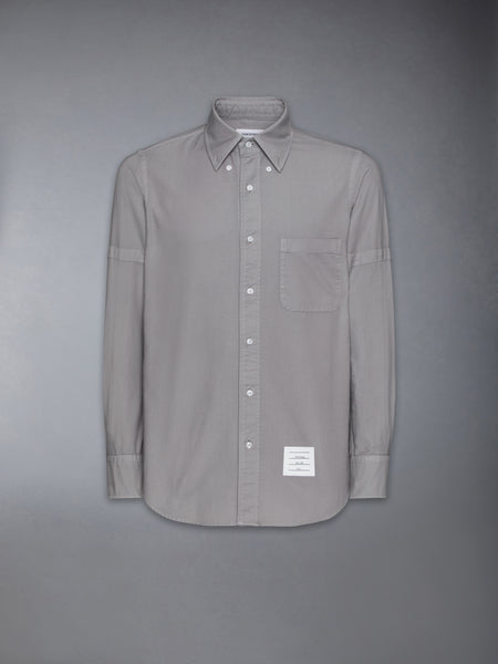 OXFORD ARMBAND SHIRT MED GREY