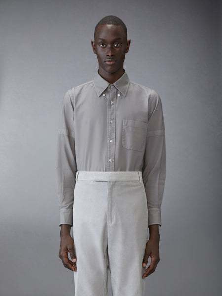 OXFORD ARMBAND SHIRT MED GREY