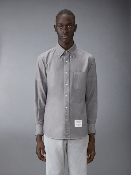 OXFORD ARMBAND SHIRT MED GREY