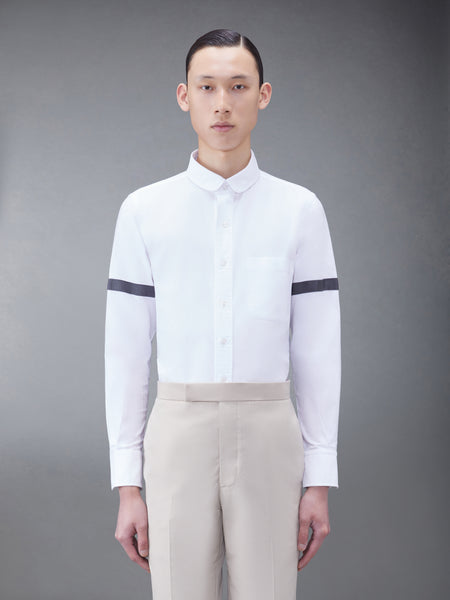 OXFORD RWB ARMBAND SHIRT WHITE