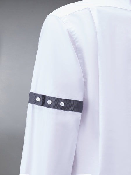 OXFORD RWB ARMBAND SHIRT WHITE