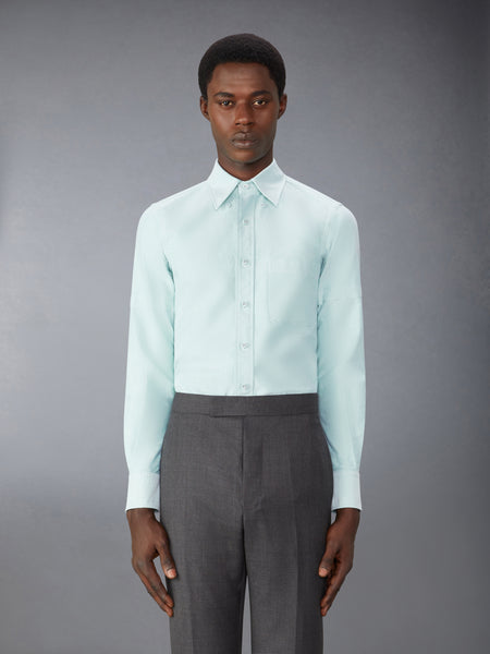 OXFORD SELF ARMBAND SHIRT GREEN