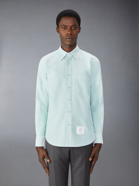 OXFORD SELF ARMBAND SHIRT GREEN