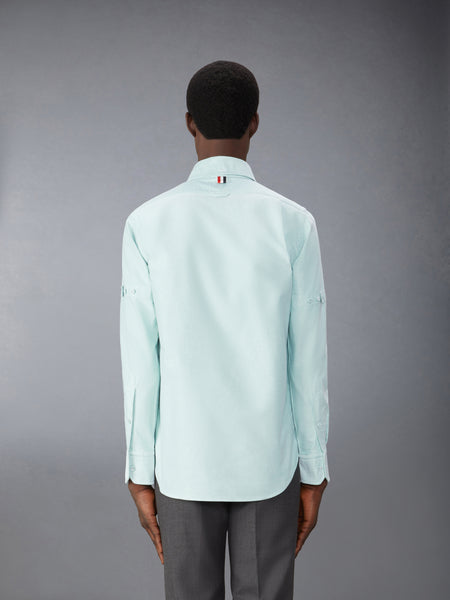 OXFORD SELF ARMBAND SHIRT GREEN