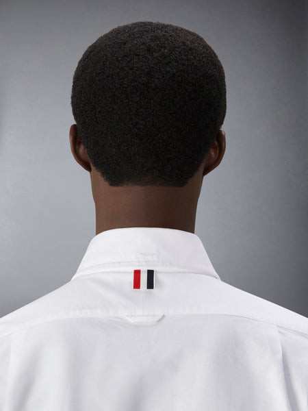 OXFORD SELF ARMBAND SHIRT WHITE