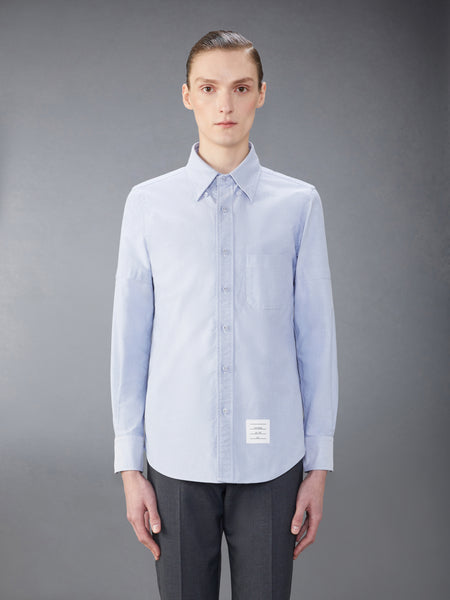 OXFORD SELF ARMBAND SHIRT LIGHT BLUE