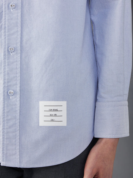 OXFORD SELF ARMBAND SHIRT LIGHT BLUE