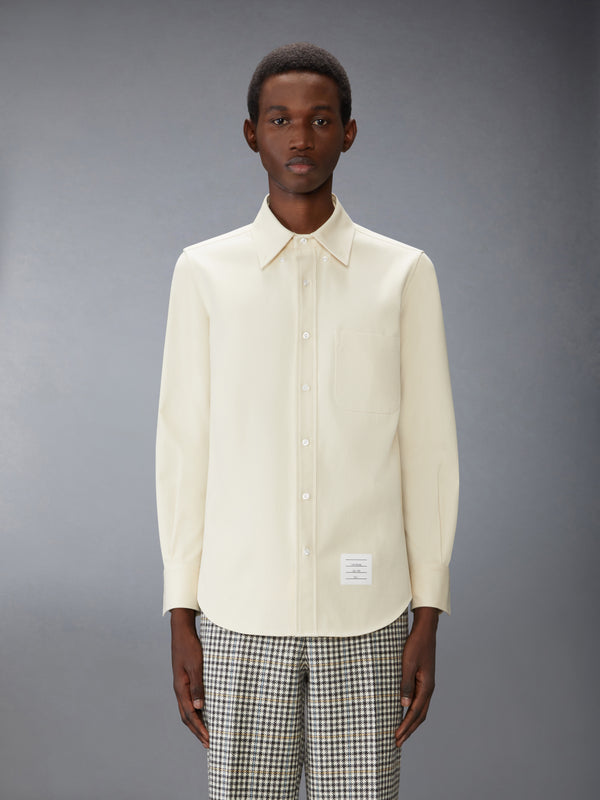 DENIM STRAIGHT FIT SHIRT - image 2