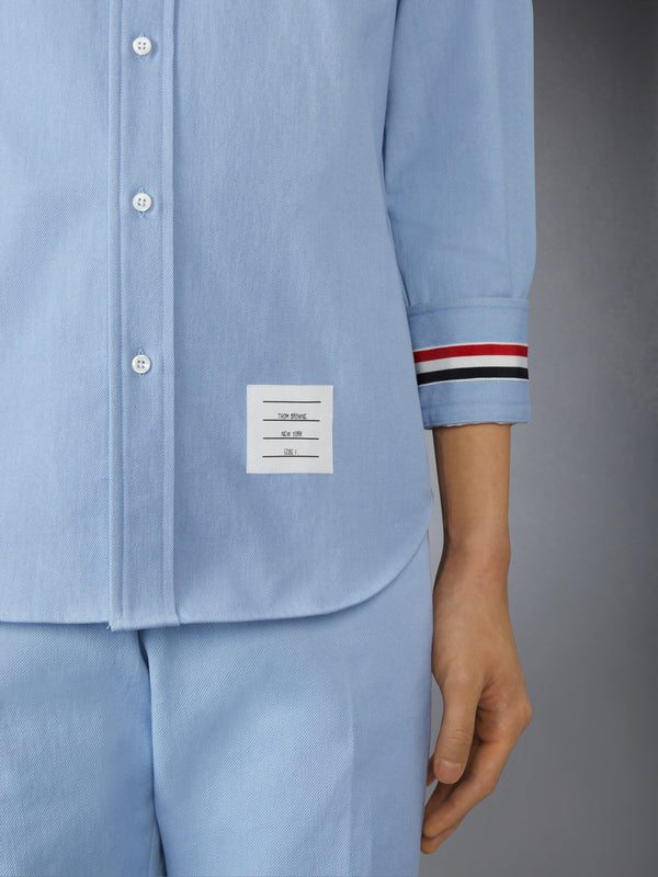 DENIM STRAIGHT FIT SHIRT - image 5
