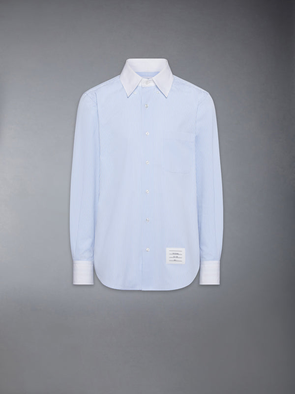 MICRO UNIVERSITY STRIPED POPLIN SHIRT - featured image
