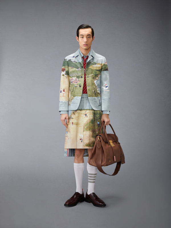 POPLIN NANTUCKET SCENIC UTILITY SHIRT - image 4