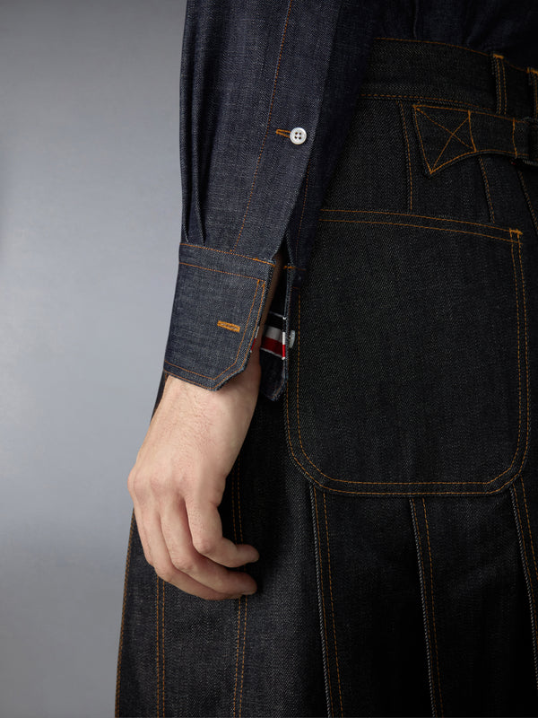 DENIM ARMBAND SHIRT - image 5