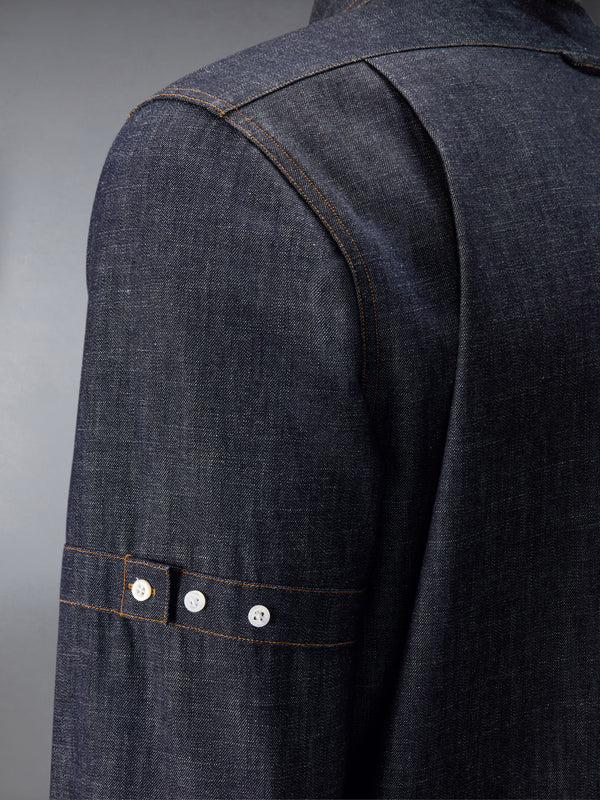 DENIM ARMBAND SHIRT - image 6