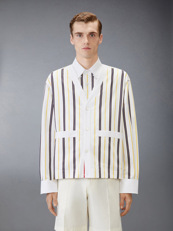 REPP STRIPE POPLIN SHIRT - image 1