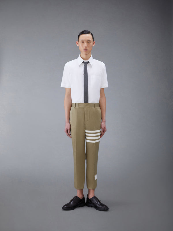 OXFORD SATIN WEAVE 4-BAR SHORT SLEEVE SHIRT - image 4