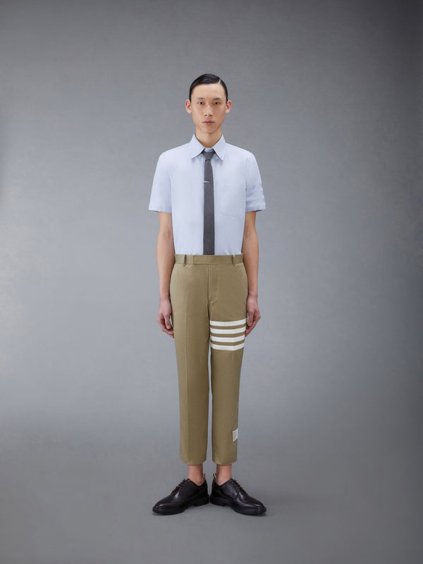 OXFORD SATIN WEAVE 4-BAR SHORT SLEEVE SHIRT - image 4