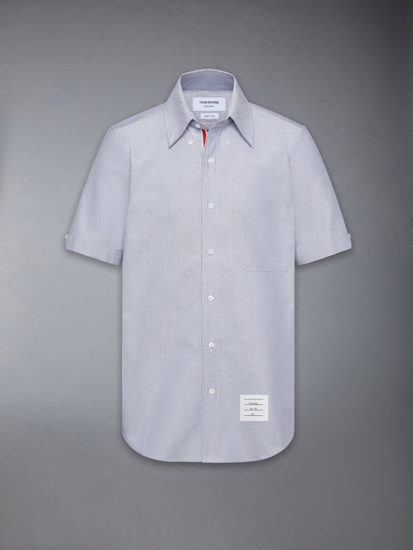 OXFORD GROSGRAIN PLACKET SHORT SLEEVE SHIRT - featured image