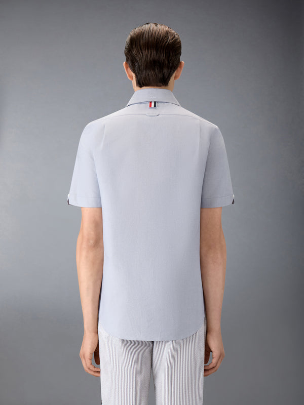 OXFORD GROSGRAIN PLACKET SHORT SLEEVE SHIRT - image 3