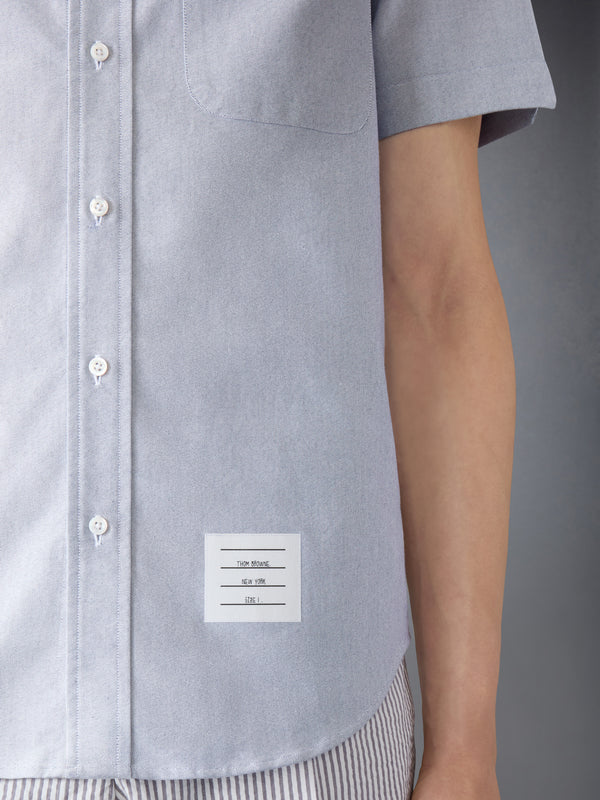 OXFORD GROSGRAIN PLACKET SHORT SLEEVE SHIRT - image 6
