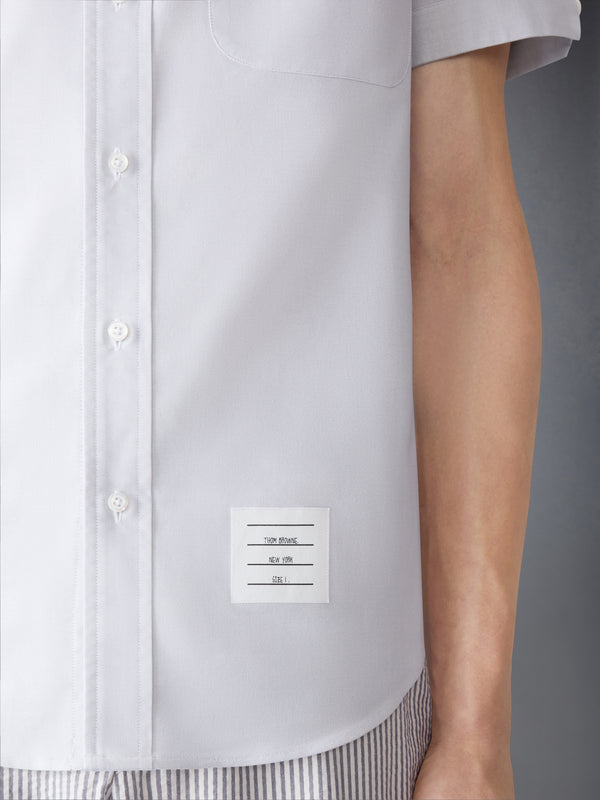 OXFORD GROSGRAIN PLACKET SHORT SLEEVE SHIRT - image 6