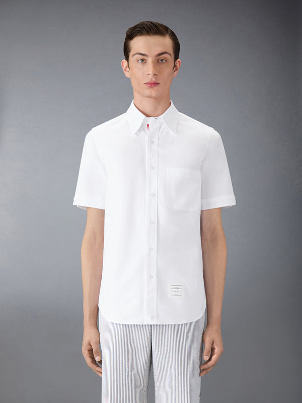 OXFORD GROSGRAIN PLACKET SHORT SLEEVE SHIRT - image 2