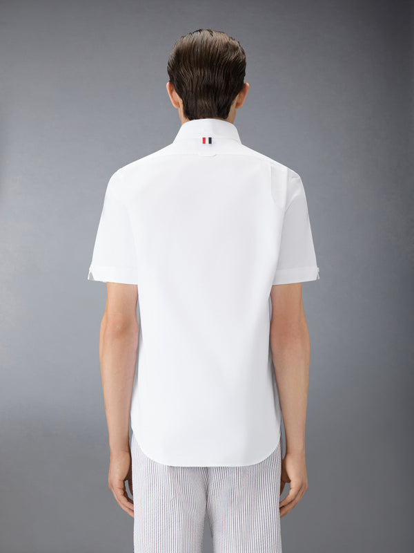 OXFORD GROSGRAIN PLACKET SHORT SLEEVE SHIRT - image 3