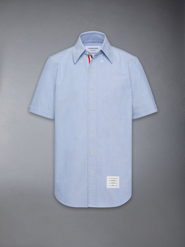 OXFORD GROSGRAIN PLACKET SHORT SLEEVE SHIRT - featured image
