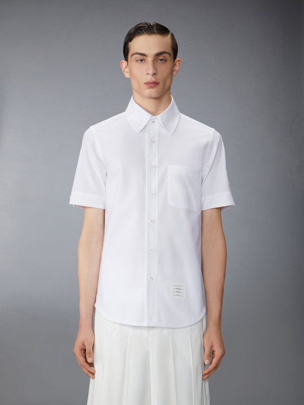 OXFORD SELF TIPPING AND FLAG PATCH SHIRT - image 2