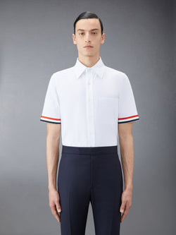 OXFORD GROSGRAIN CUFF STRAIGHT FIT SHIRT