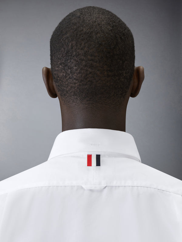 POPLIN ROUND COLLAR SHORT SLEEVE SHIRT - image 6