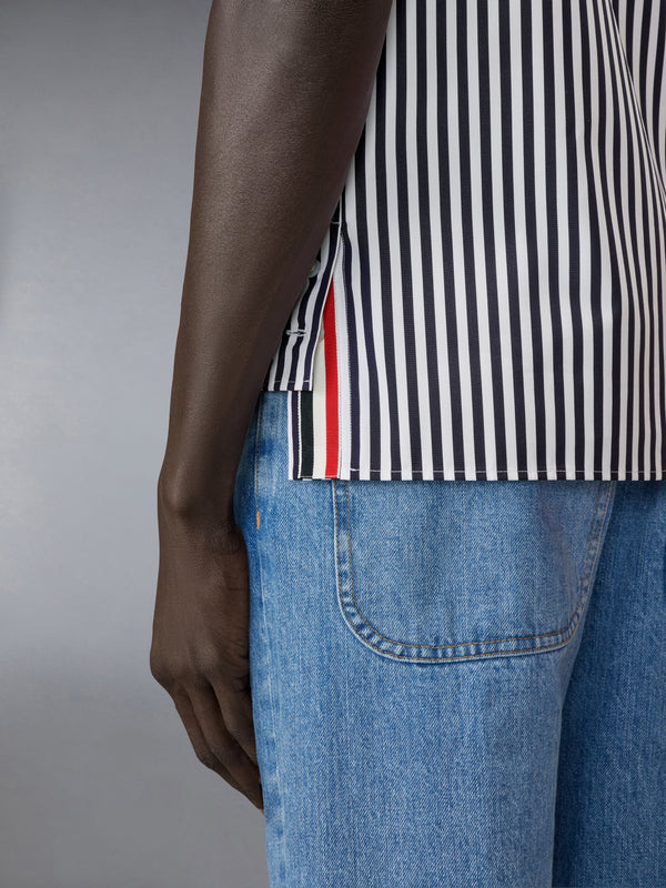STRIPED SAILBOAT EMBROIDERY SHORT SLEEVE SHIRT - image 5