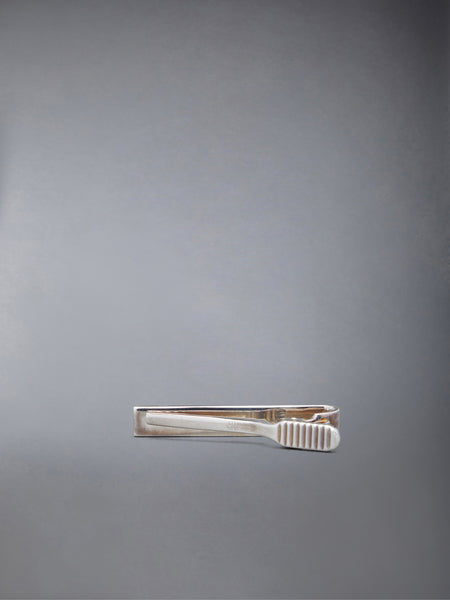 STERLING SILVER LONG TIE BAR SILVER
