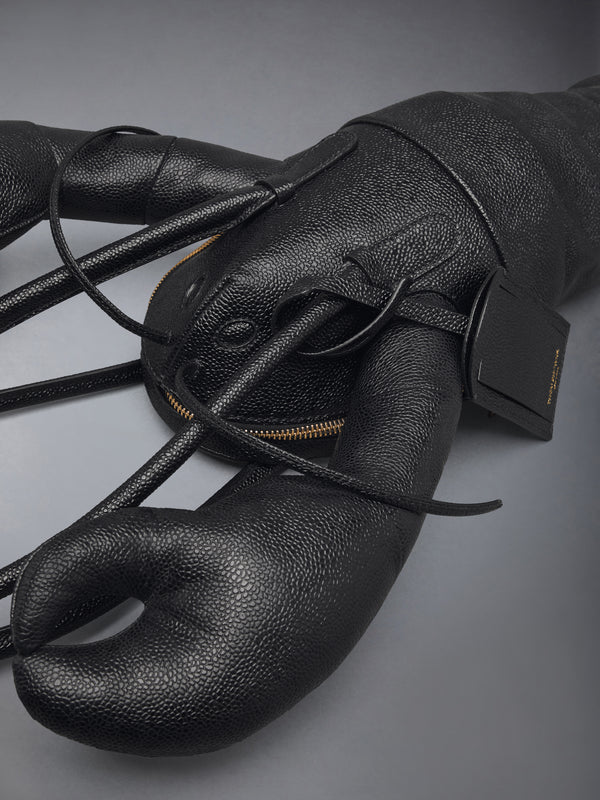 LOBSTER BAG IN PEBBLE GRAIN LEATHER - image 9