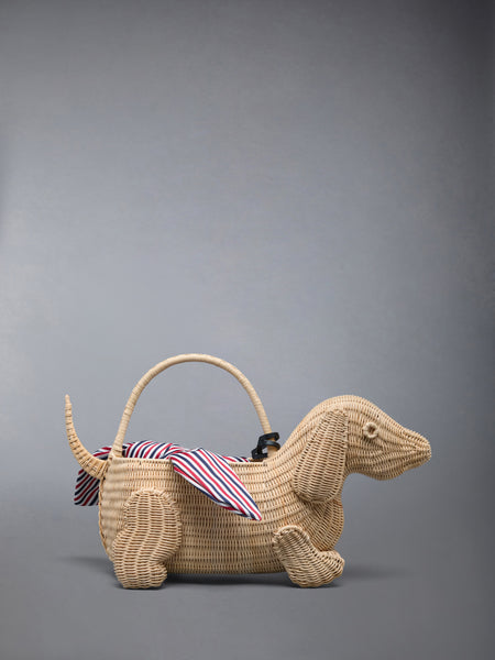 WICKER HECTOR BASKET BAG OFF WHITE