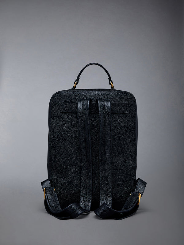 Pebble Grain Leather School Backpack - image 2