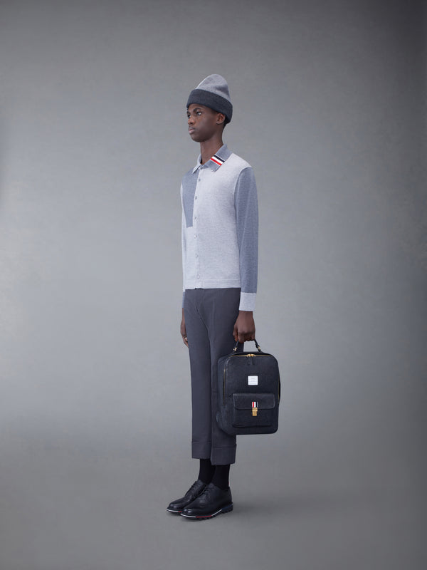 Pebble Grain Leather School Backpack - image 3