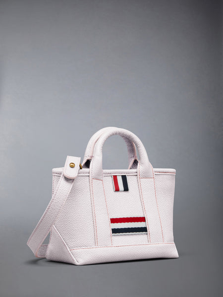 PEBBLE GRAIN MICRO TOOL TOTE BAG LIGHT PINK