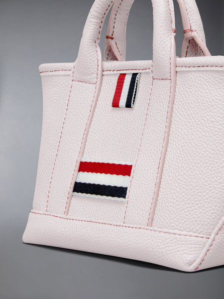 PEBBLE GRAIN MICRO TOOL TOTE BAG LIGHT PINK