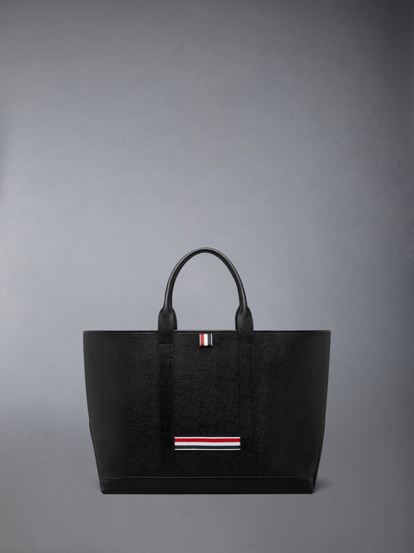 MEDIUM TOOL TOTE IN PEBBLE GRAIN LEATHER - featured image