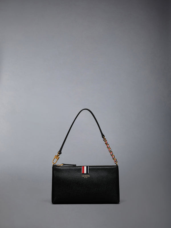 PEBBLE GRAIN ZIPPED MINI BAG - featured image