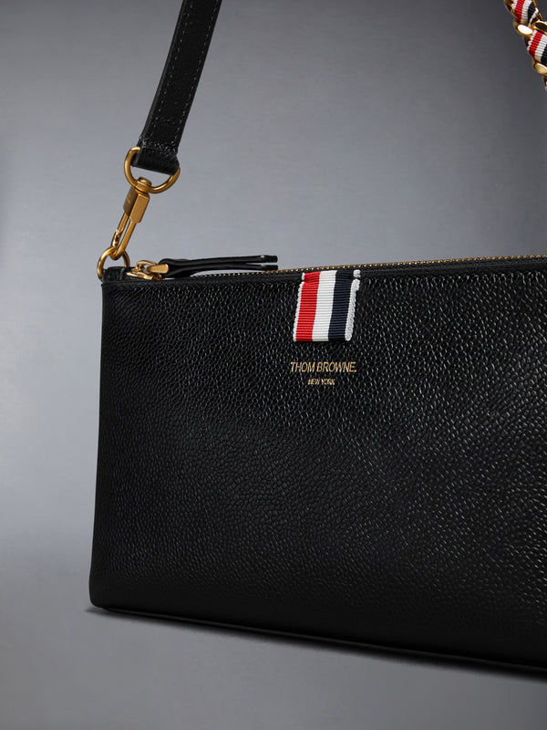 PEBBLE GRAIN ZIPPED MINI BAG - image 5