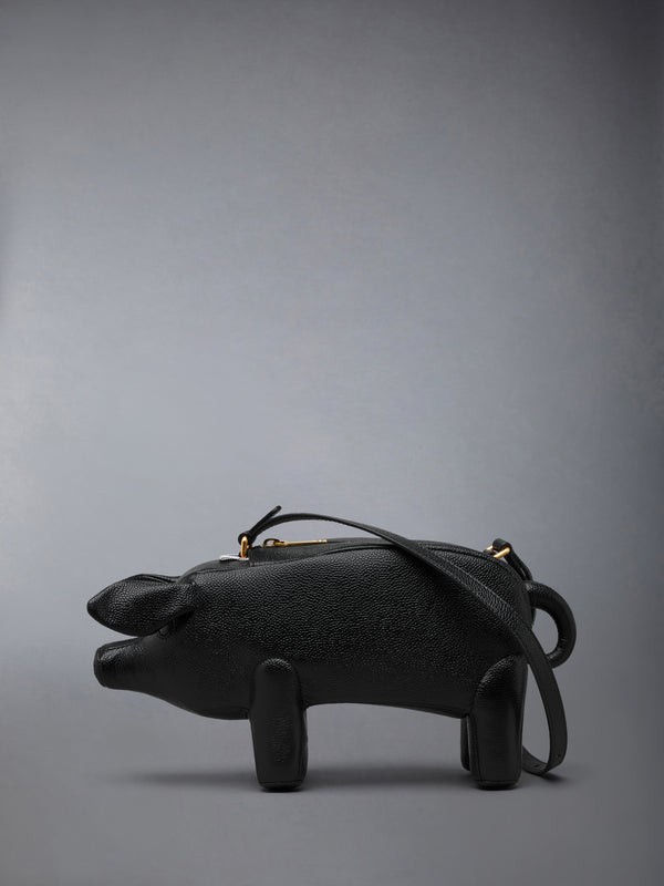 BABY PIG BAG IN PEBBLE GRAIN LEATHER - featured image