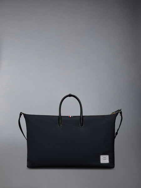 POLY TWILL DUFFLE BAG BLACK