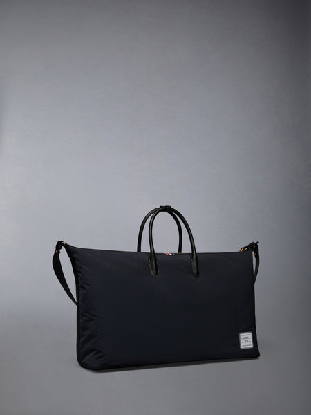 POLY TWILL DUFFLE BAG BLACK