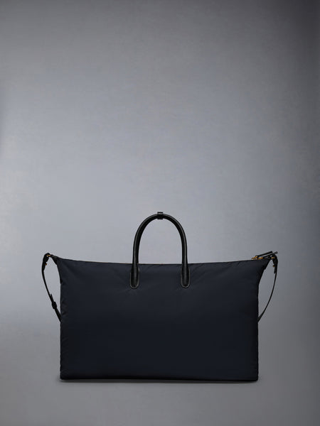 POLY TWILL DUFFLE BAG BLACK