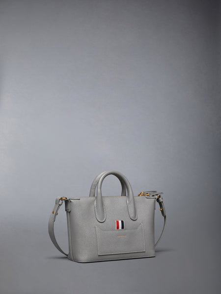 PEBBLE GRAIN MICRO SOFT DUFFLE LT GREY